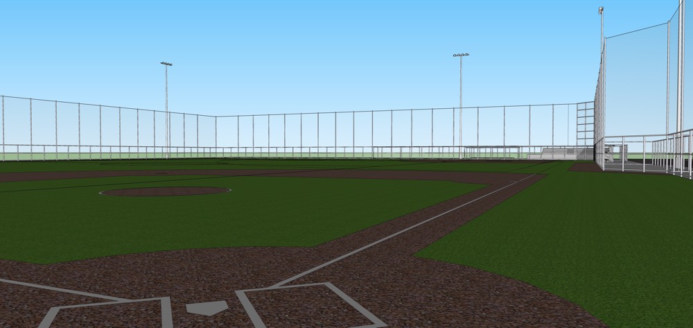 Athletics Field - Homeplate View