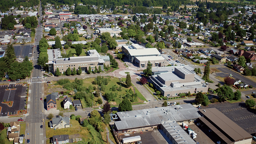 aerial campus