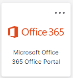 Microsoft 365 tile